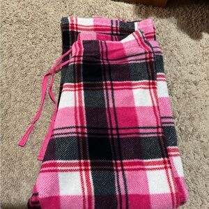 Pink Plaid Lounge Pants